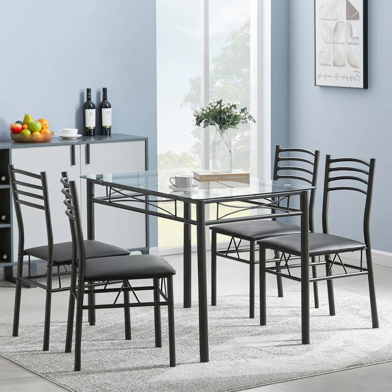 Izen 4 - Person Four Leg Dining Set