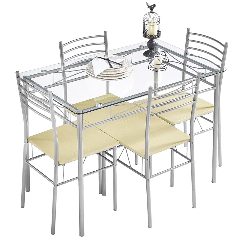 Izen 4 - Person Four Leg Dining Set