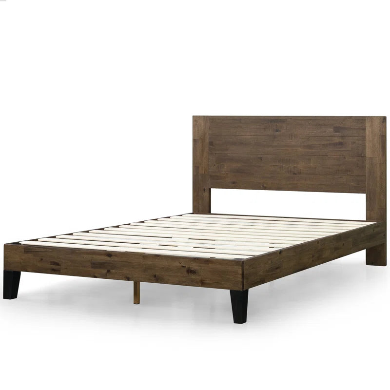 Kira Solid Wood Platform Bed