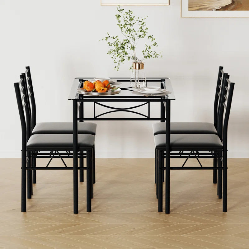 Izen 4 - Person Four Leg Dining Set
