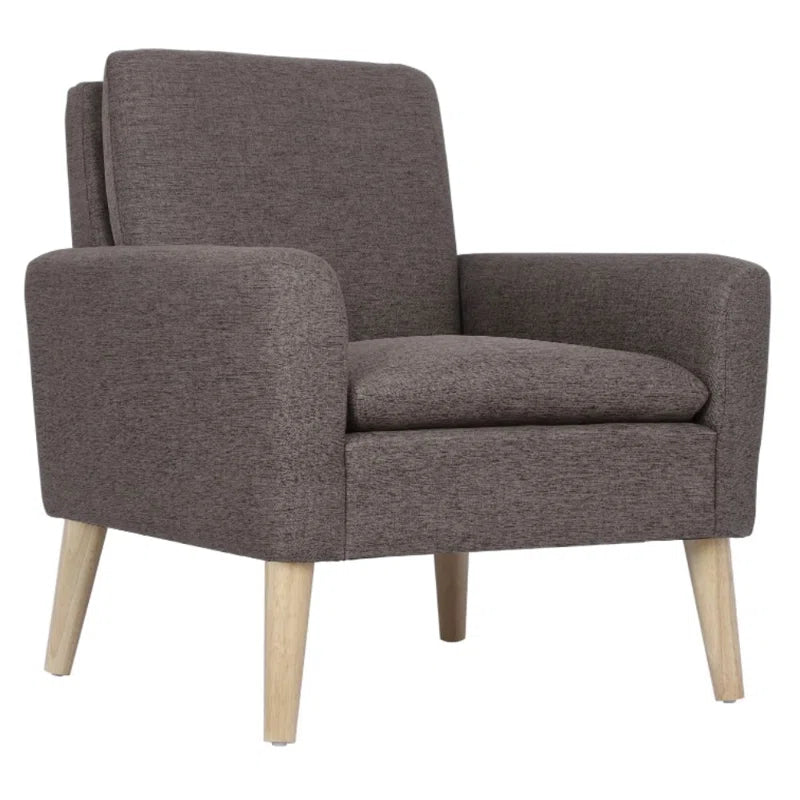 Cristyle 29'' Wide Upholstered Linen Arm Accent Chair