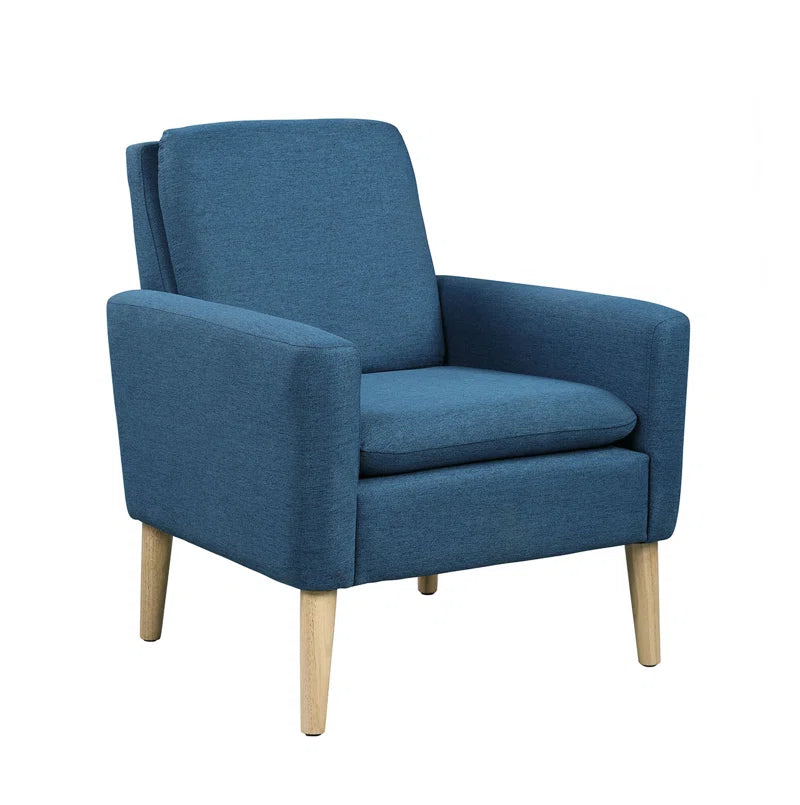 Cristyle 29'' Wide Upholstered Linen Arm Accent Chair